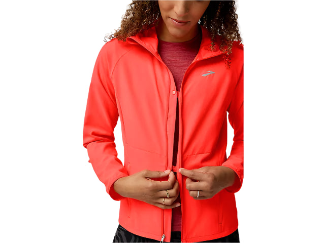 WOMEN'S BROOKS CANOPY JACKET | NEO CAYENNE