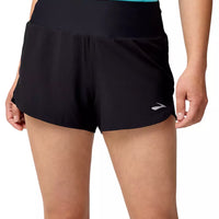 WOMEN'S BROOKS CHASER 3" SHORT 2.0 | BLACK