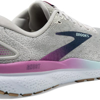 WOMEN'S BROOKS GHOST 16 | WHITE / GREY / ESTATE BLUE