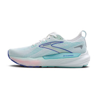WOMEN'S BROOKS GLYCERIN 22 | WHITE / LIMPET SHELL / AMPARO BLUE