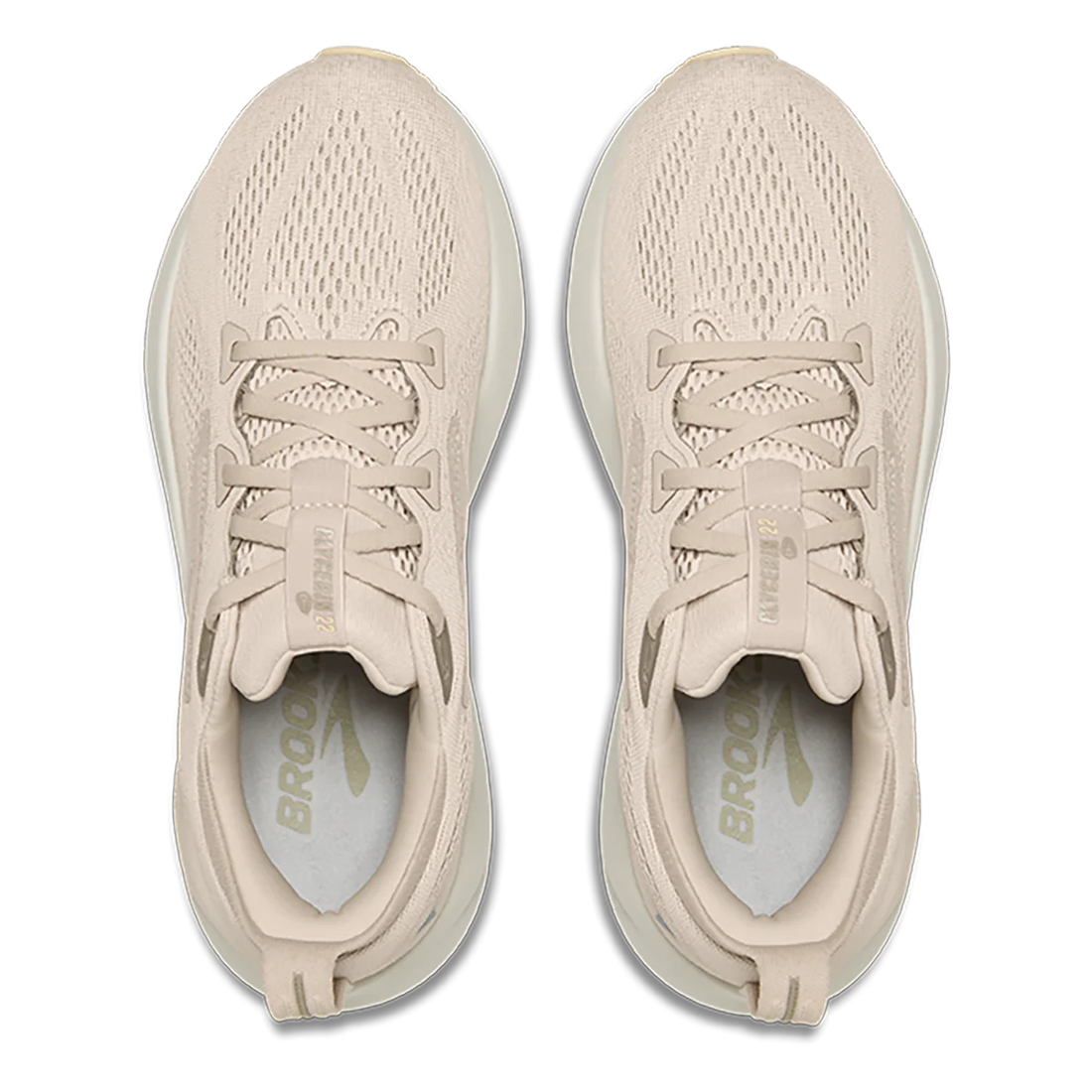 WOMEN'S BROOKS GLYCERIN 22 | ALMOND PEACH / LONDON FOG / ALMOND