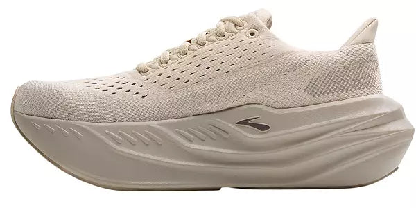 WOMEN'S BROOKS GLYCERIN MAX | ALMOND PEACH / LONDON FOG / WHITE
