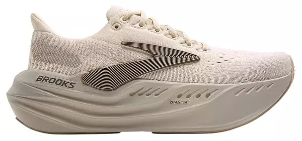 WOMEN'S BROOKS GLYCERIN MAX | ALMOND PEACH / LONDON FOG / WHITE