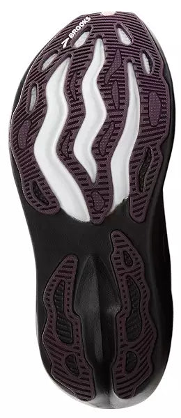 WOMEN'S BROOKS GLYCERIN MAX | BLACK / ORCHID ICE / GREY