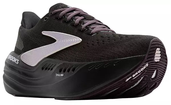 WOMEN'S BROOKS GLYCERIN MAX | BLACK / ORCHID ICE / GREY