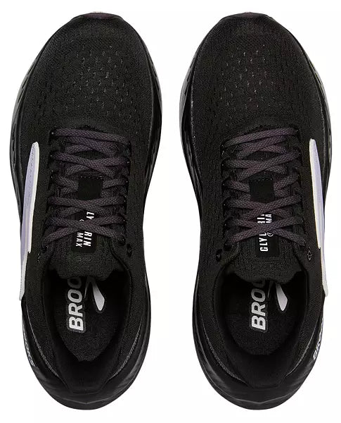 WOMEN'S BROOKS GLYCERIN MAX | BLACK / ORCHID ICE / GREY