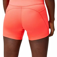 WOMEN'S BROOKS SPARK 5" SHORT TIGHT | NEO CAYENNE