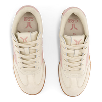 WOMEN'S C.O.B by CULTURE OF BRAVE FEARLESS SNEAKER | BEIGE / PINK WINGS