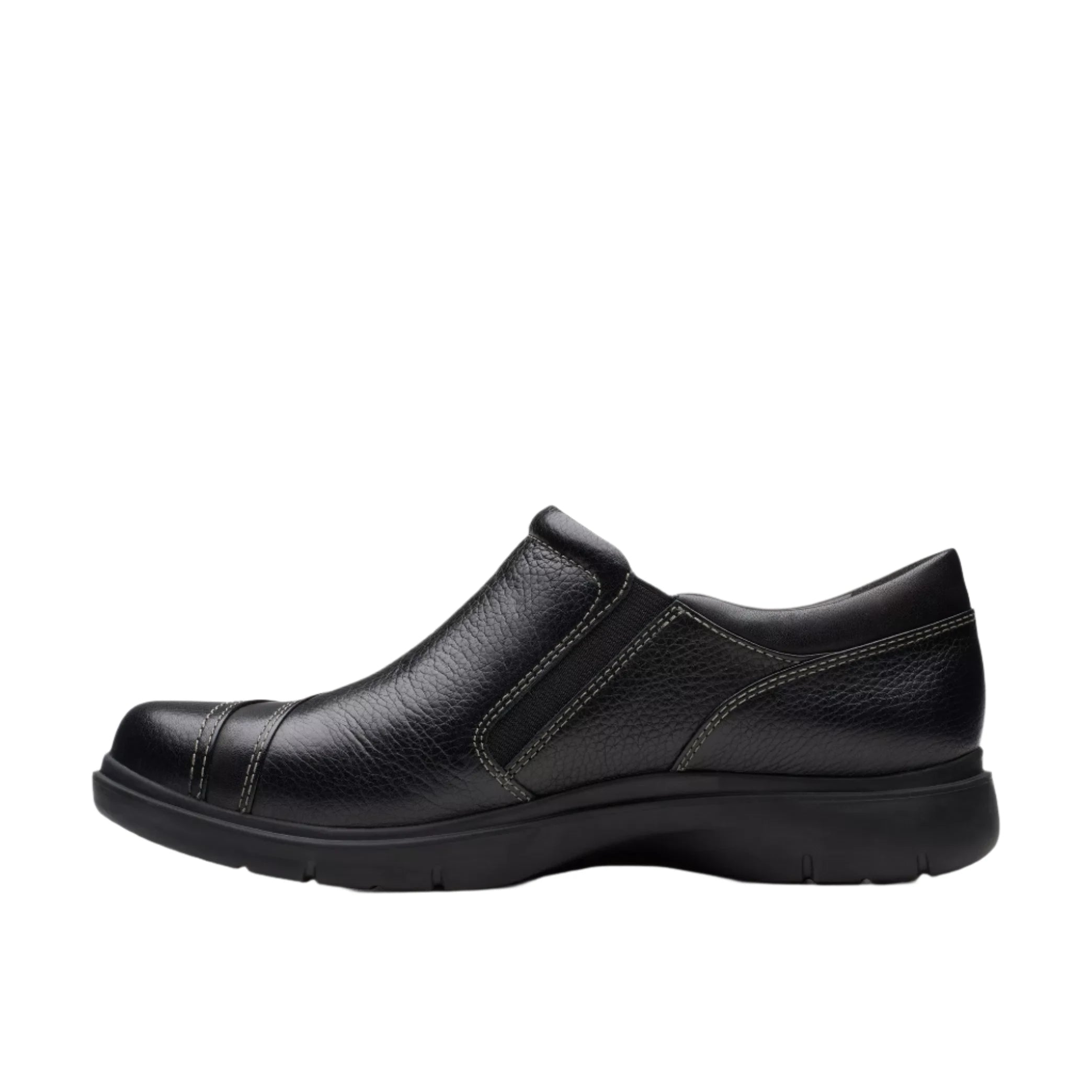 WOMEN'S CLARKS CERTINA PURE | BLACK LEATHER – Randy's Shoes