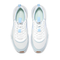 WOMEN'S COLE HAAN ORIGINALGRAND QUADSTREAK RUNNING SNEAKER | OPTIC WHITE / SKYWAY