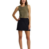 WOMEN'S FREE FLY ALL-DAY SKORT | BLACK