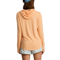 WOMEN'S FREE FLY BAMBOO SHADE HOODIE II | TROPIC ORANGE