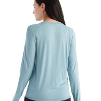 WOMEN'S FREE FLY BAMBOO SHADE LONG SLEEVE II | OCEAN MIST