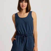 WOMEN'S FREE FLY BREEZE ROMPER | STORM CLOUD