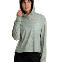 WOMEN'S FREE FLY ELEVATE LIGHTWEIGHT HOODIE | DRIFTER PRINT / DESERT SAGE