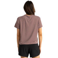 WOMEN'S FREE FLY ELEVATE LIGHTWEIGHT TEE | FIG