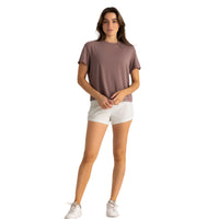 WOMEN'S FREE FLY ELEVATE LIGHTWEIGHT TEE | FIG