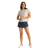 WOMEN'S FREE FLY ELEVATE LIGHTWEIGHT TEE | HEATHER BIRCH