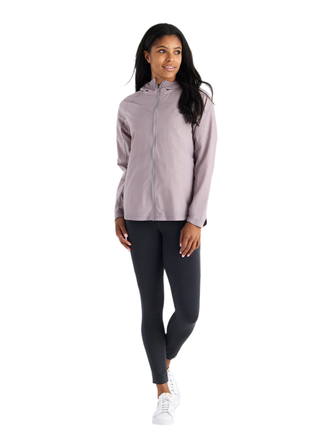 WOMEN'S FREE FLY HEADWIND JACKET | PURPLE SAGE