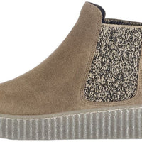 WOMEN'S GABOR 53.731.10 CHELSEA BOOT | BEIGE SUEDE