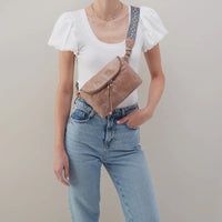 WOMEN'S HOBO FERN LARGE BELT BAG | HAZEL BUFFED LEATHER