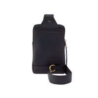 WOMEN'S HOBO GRANT SLING | BLACK PEBBLED LEATHER