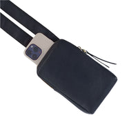 WOMEN'S HOBO GRANT SLING | BLACK PEBBLED LEATHER