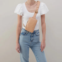 WOMEN'S HOBO GRANT SLING | PORCINI PEBBLED LEATHER