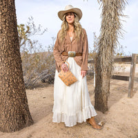 WOMEN'S HOBO MAGGIE CLUTCH | DOE SMOOTH LEATHER