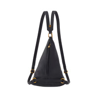WOMEN'S HOBO SWAY SMALL SLING | BLACK PEBBLED LEATHER