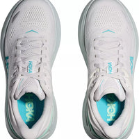 WOMEN'S HOKA BONDI 9 | FROST / CIELO BLUE