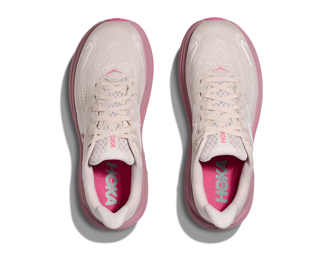 WOMEN'S HOKA CLIFTON 10 | ROSE CREAM / DRIED ROSE