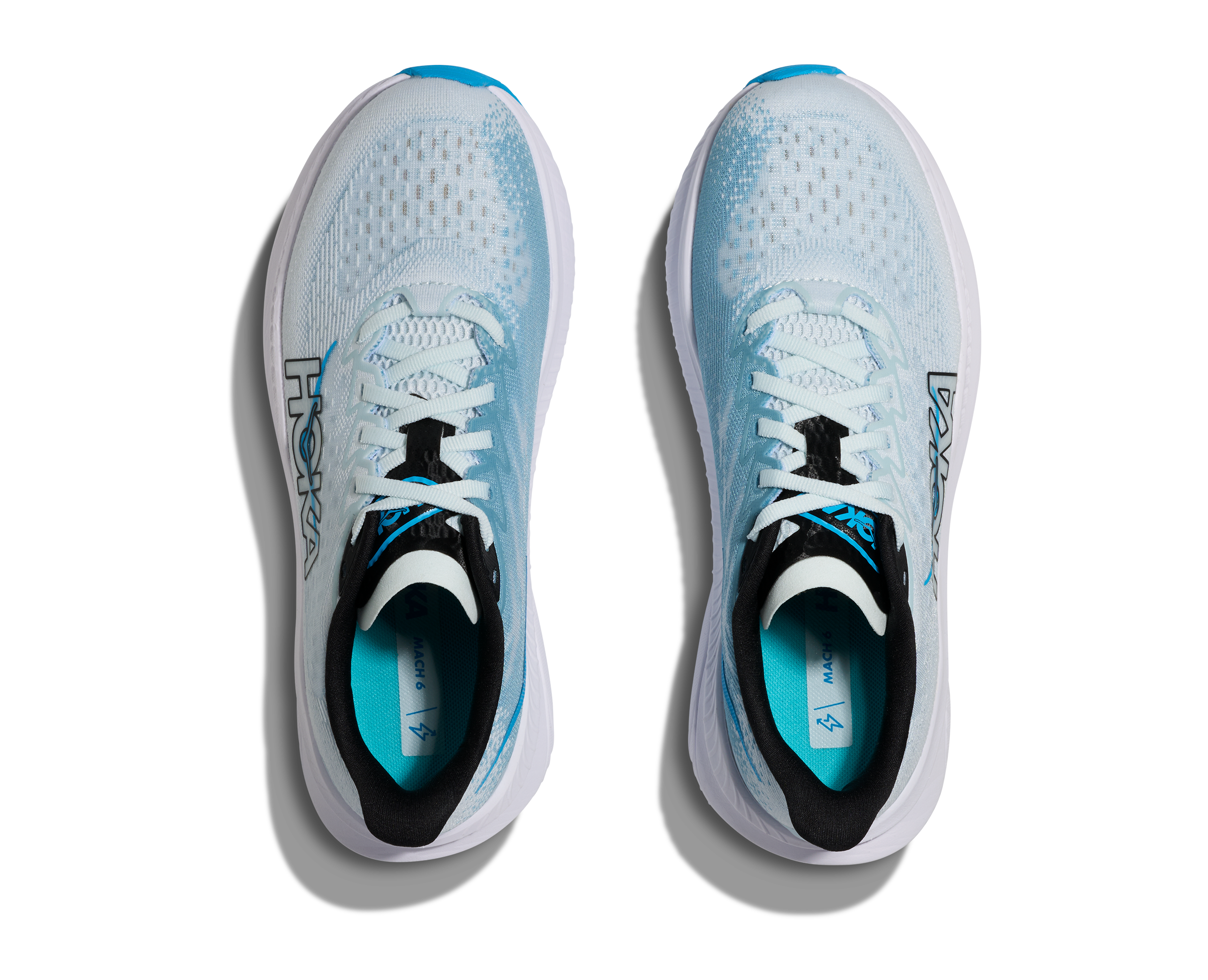 WOMEN'S HOKA MACH 6 | TUNDRA BLUE / RAINDROP – Randy's Shoes