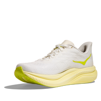 WOMEN'S HOKA MACH 6 | WHITE | NEON HOKA CITRUS