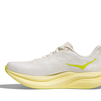 WOMEN'S HOKA MACH 6 | WHITE | NEON HOKA CITRUS