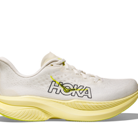 WOMEN'S HOKA MACH 6 | WHITE | NEON HOKA CITRUS