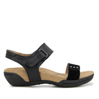 WOMEN'S JAMBU MORGAN SANDAL | BLACK