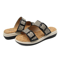 WOMEN'S JBU BY JAMBU KONA | BLACK RAFIA