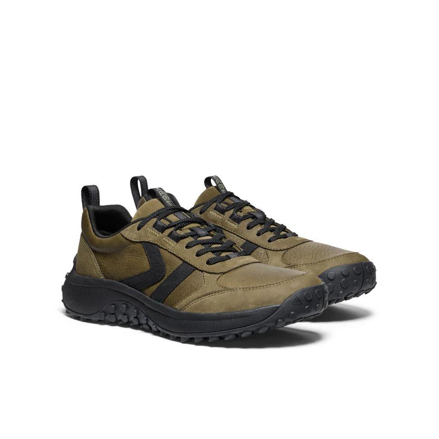 MEN'S KEEN KS86 LEATHER SNEAKER | DARK OLIVE / BLACK – Randy's Shoes