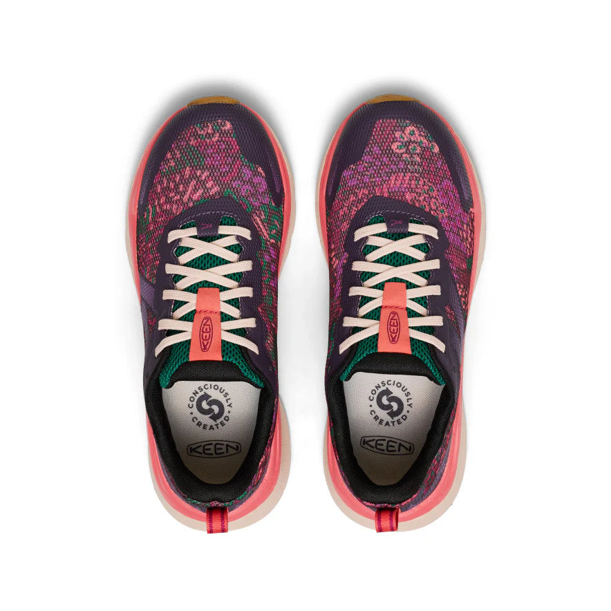 WOMEN'S KEEN LEIKI SPEED HIKING SHOE | PLUM PERFECT / FLORAL