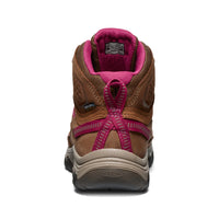 WOMEN'S KEEN TARGHEE IV MID WATERPROOF HIKING BOOT | BISON / BEAUJOLAIS
