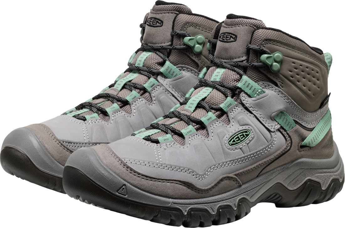 WOMEN'S KEEN TARGHEE IV WATERPROOF HIKING BOOT | ALLOY | GRANITE GREEN