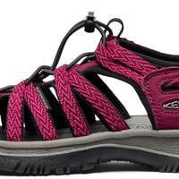 WOMEN'S KEEN WHISPER | BEAUJOLAIS / BLACK