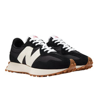WOMEN'S NEW BALANCE 327 | BLACK / WHITE / MINERAL RED