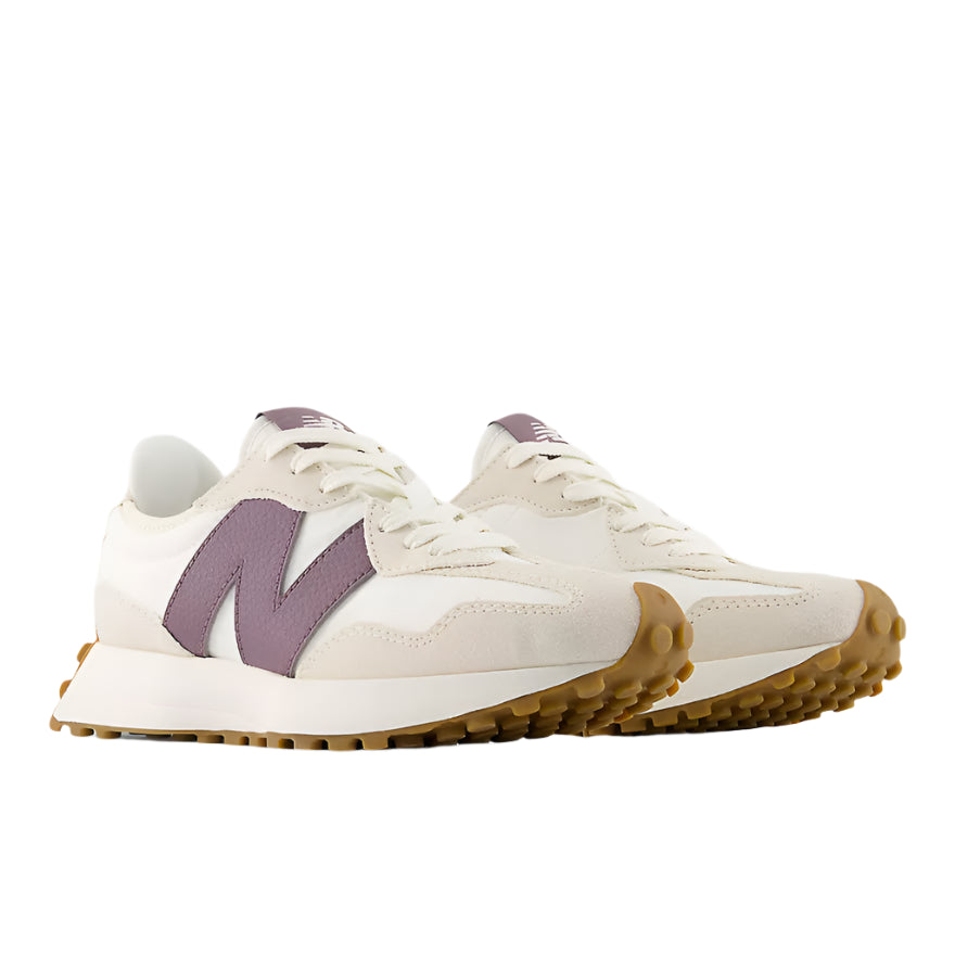 (取寄) ニューバランス クラシックス レディース 327 New Balance Classics women 327 Linen/Sea Salt/Dark Ice Wine WOMEN'S NEW BALANCE 327 | LINEN / SEA SALT / DARK ICE WINE