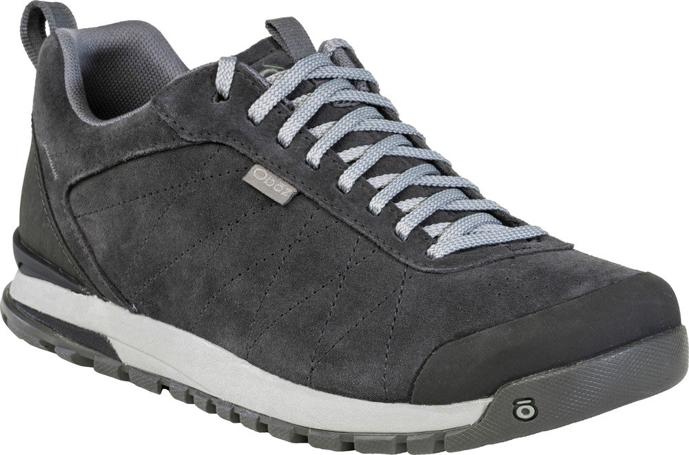 MEN'S OBOZ BOZEMAN LOW LEATHER | CHARCOAL