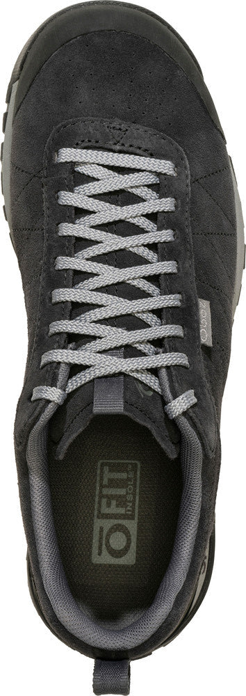 MEN'S OBOZ BOZEMAN LOW LEATHER | CHARCOAL