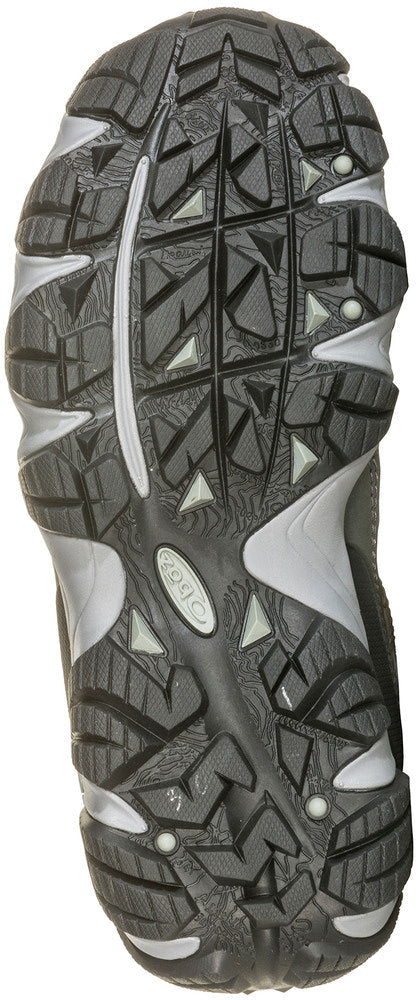 WOMEN'S OBOZ SAWTOOTH II LOW WATERPROOF | FROST GRAY / SAGE