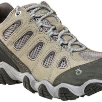 WOMEN'S OBOZ SAWTOOTH II LOW WATERPROOF | FROST GRAY / SAGE