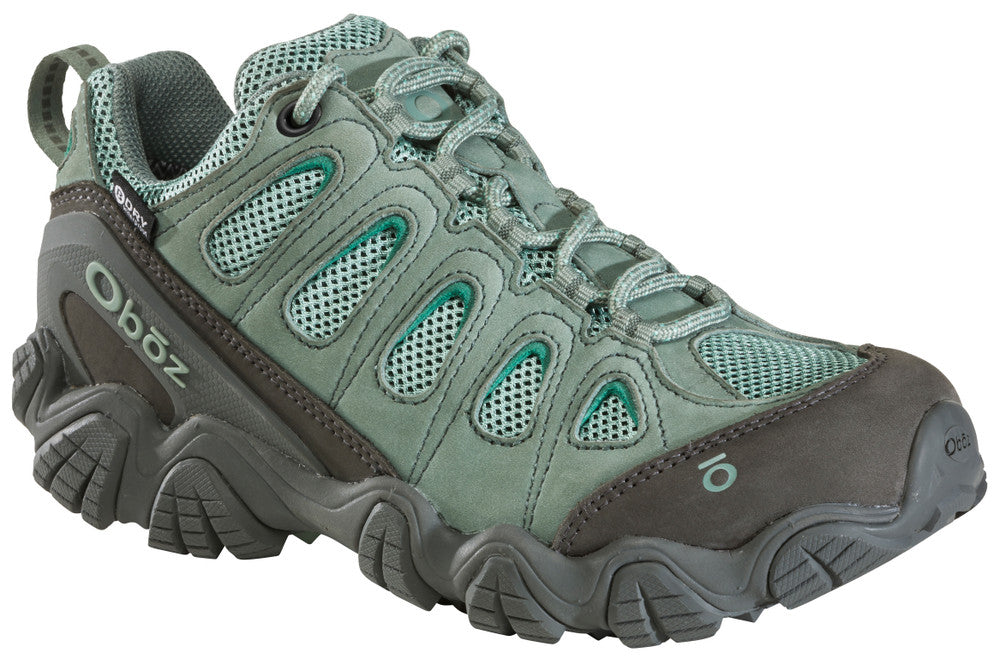 WOMEN'S OBOZ SAWTOOTH II LOW WATERPROOF | PALE MOSS